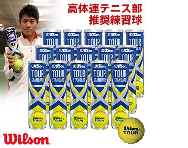 Wilson(ウイルソン)「TOUR STANDARD（ツアー・スタンダード）4球×15缶(60球)WRT103800」: テニスボール 専門BLOG-TENNIS-BALL-